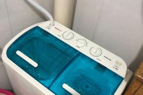 双桶洗衣机排水故障解决方法（自己动手修）
