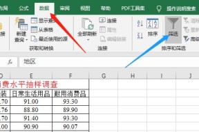 电脑上数据筛选教程（从零基础学习如何地筛选和整理数据）