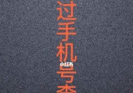 通过手机号查询个人信息的步骤与注意事项（以手机号查个人信息，保护个人隐私信息的重要性及查询的正确方式）