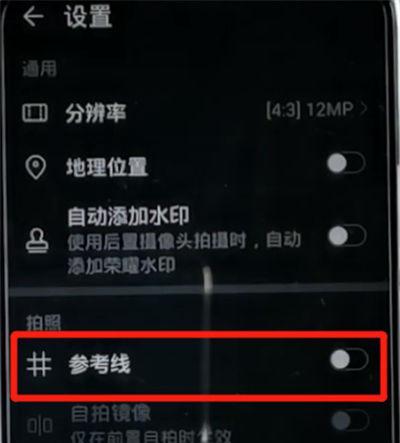 苹果相机九宫格功能的开启方法（掌握苹果相机九宫格拍摄技巧）  第3张