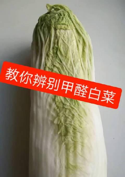 如何识别甲醛白菜？甲醛白菜的特征是什么？  第3张
